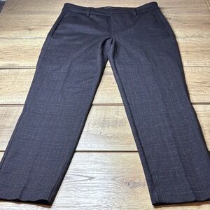 Women’s Liverpool Charcoal and Brown Trousers Size 8/29